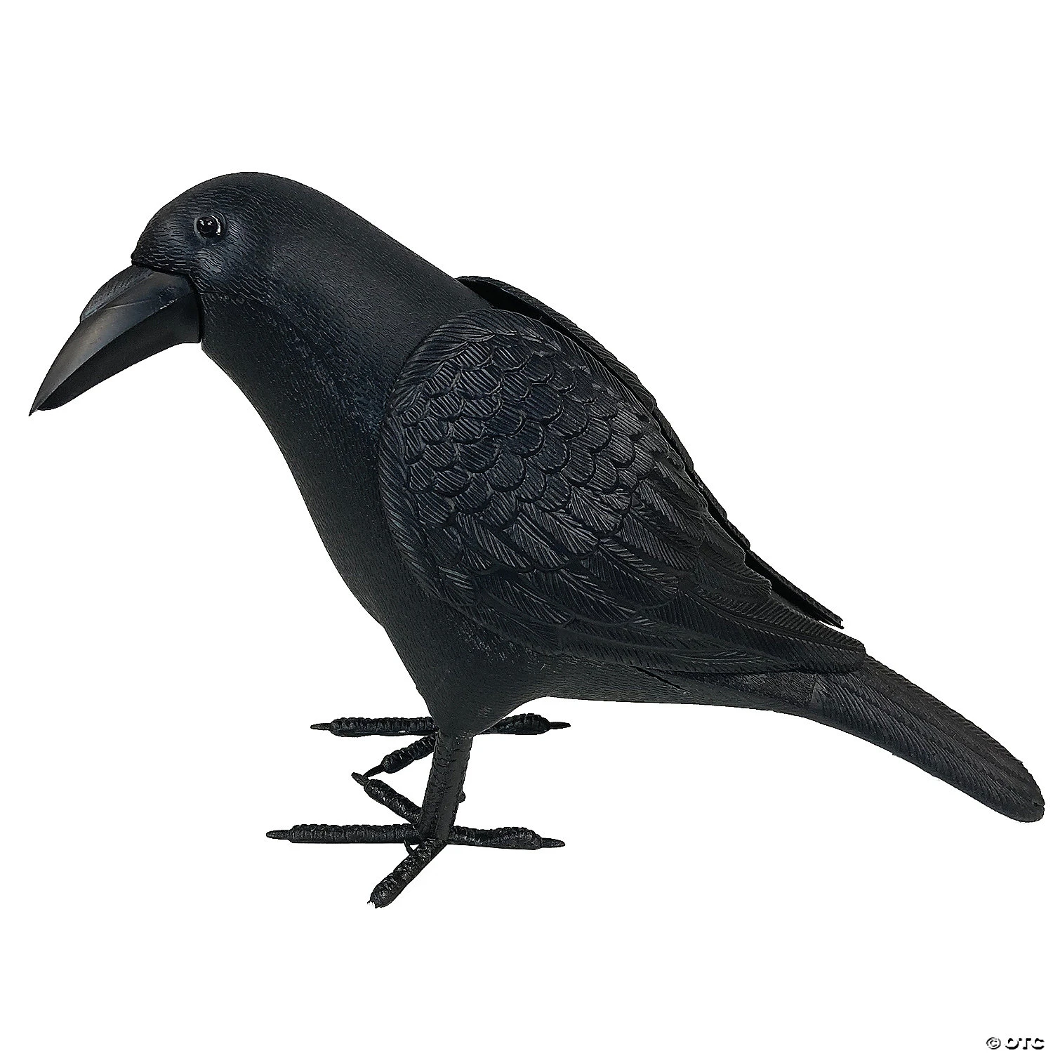 10.5" Animated Black Crow Decoration 2 10.5" Animated Black Crow Decoration - Image 2