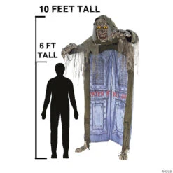 10' Animated Looming Ghoul Archway Prop -Spooky Fun Sales Store 10 animated looming ghoul archway propmr124762 a02