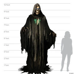 10' Towering Reaper Animated Prop -Spooky Fun Sales Store 10 towering reaper animated propmr124885 a06