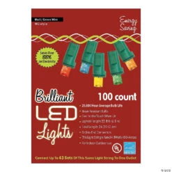 100L MU Holiday LED Lights - M5 Style