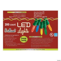 200L MU Holiday LED Lights - C3 Style