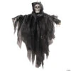 29.5" Hanging Skeleton Black Reaper Decoration