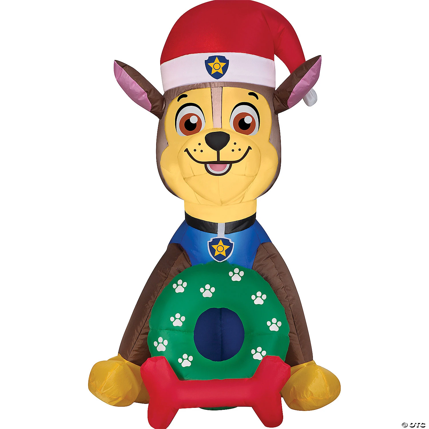 3 Ft. Blow-Up Inflatable PAW Patrol Chase Wearing Santa Hat With Built-In LED Lights Outdoor Yard Decoration 1 3 Ft. Blow-Up Inflatable PAW Patrol Chase Wearing Santa Hat With Built-In LED Lights Outdoor Yard Decoration