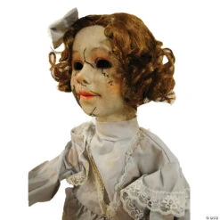 32" Animated Cracked Victorian Doll -Spooky Fun Sales Store 32 animated cracked victorian dollmr127012 a02