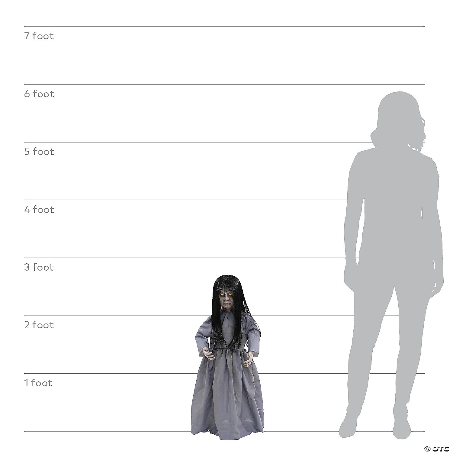 32" Lil Sweet Vengeance Halloween Decoration 2 32" Lil Sweet Vengeance Halloween Decoration - Image 2