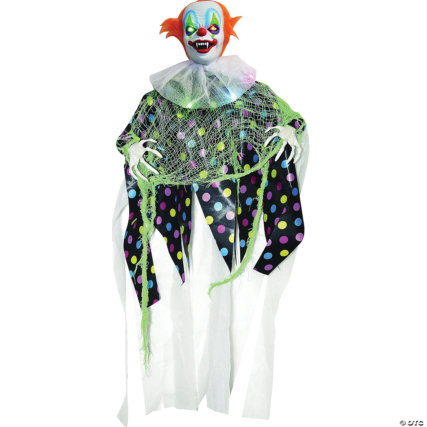 35" Hanging Lightup Clown Decoration 1 35" Hanging Lightup Clown Decoration