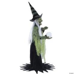 36" Fortune Teller Witch Animated Prop -Spooky Fun Sales Store 36 fortune teller witch animated propmr123485 a02