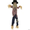 36" Hanging Animated Kicking Scarecrow Decoration