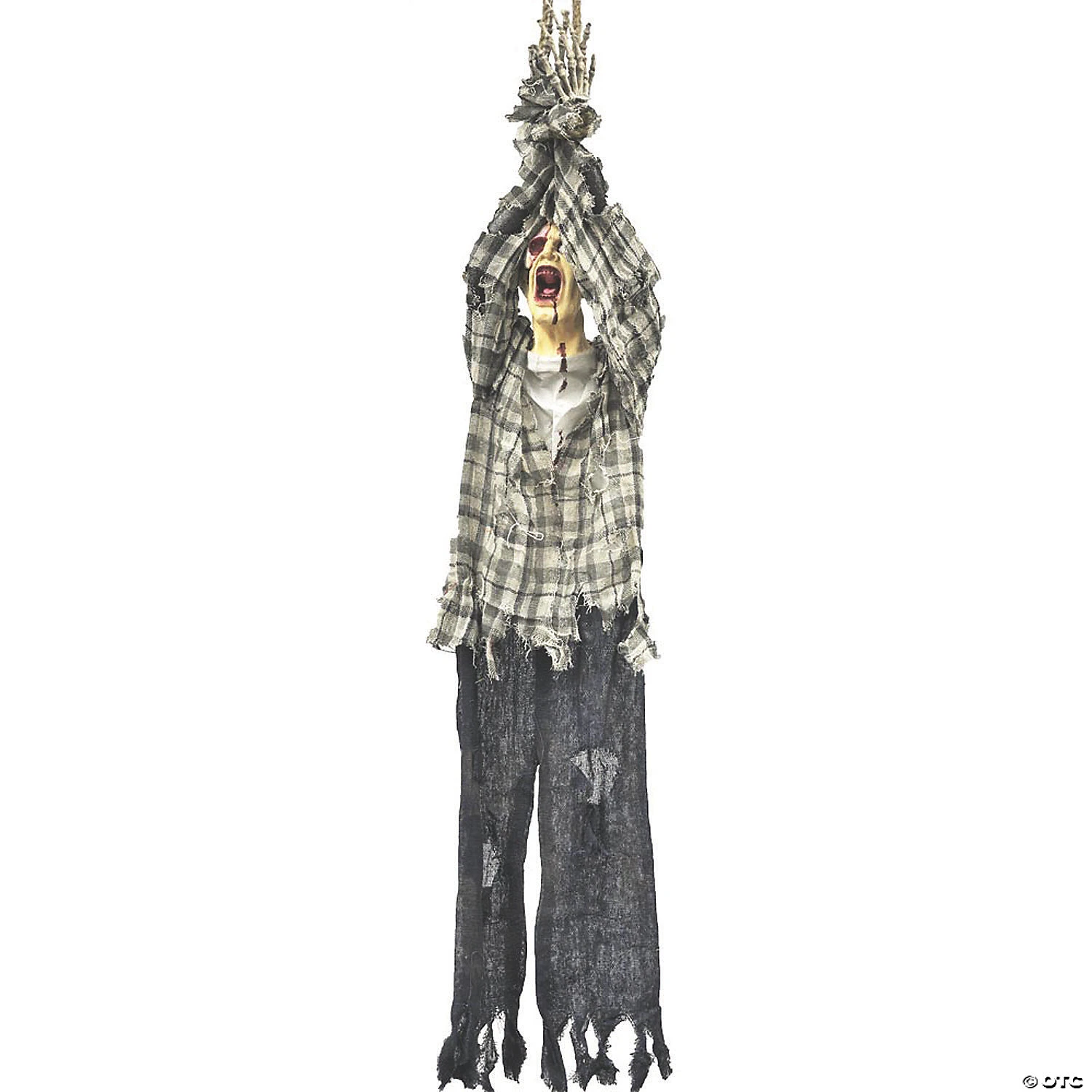 36" Hanging One-Eyed Man Halloween Decoration 1 36" Hanging One-Eyed Man Halloween Decoration