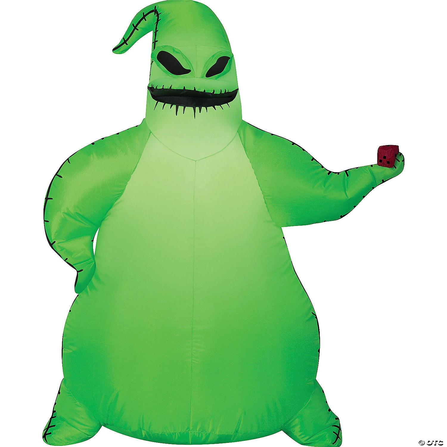 42" Green Oogie Boogie Airblown Outdoor Yard Decoration 1 42" Green Oogie Boogie Airblown Outdoor Yard Decoration