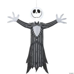 48" Airblown® Hanging Jack Skellington Halloween Yard Decoration
