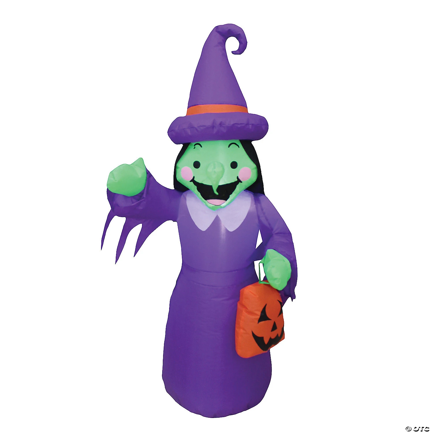 48" Blow Up Inflatable Witch Outdoor Halloween Yard Decoration 1 48" Blow Up Inflatable Witch Outdoor Halloween Yard Decoration