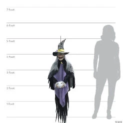 5 Ft. Hanging Hag Prop Halloween Decoration 6 5 Ft. Hanging Hag Prop Halloween Decoration -Spooky Fun Sales Store 5 ft hanging hag prop halloween decorationmr123904 a06