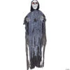 5' Lightup Hanging Ghost Skeleton In Chains Decoration