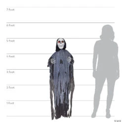 5' Lightup Hanging Ghost Skeleton In Chains Decoration 3 5' Lightup Hanging Ghost Skeleton In Chains Decoration -Spooky Fun Sales Store 5 lightup hanging ghost skeleton in chains decorationss74802 a06