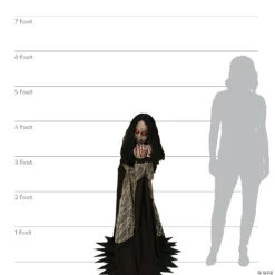 50" Rosemary 2021 Version Animated Prop -Spooky Fun Sales Store 50 rosemary 2021 version animated proptt60256 a06