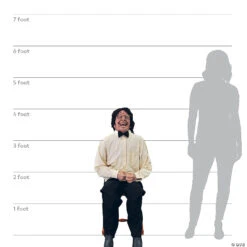 55" Laughing Man Animated Prop -Spooky Fun Sales Store 55 laughing man animated propdu2628 a06