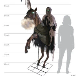 6.5' Reaper's Ride Animated Prop 6 6.5' Reaper's Ride Animated Prop -Spooky Fun Sales Store 6 5 reapers ride animated propmr124764 a06