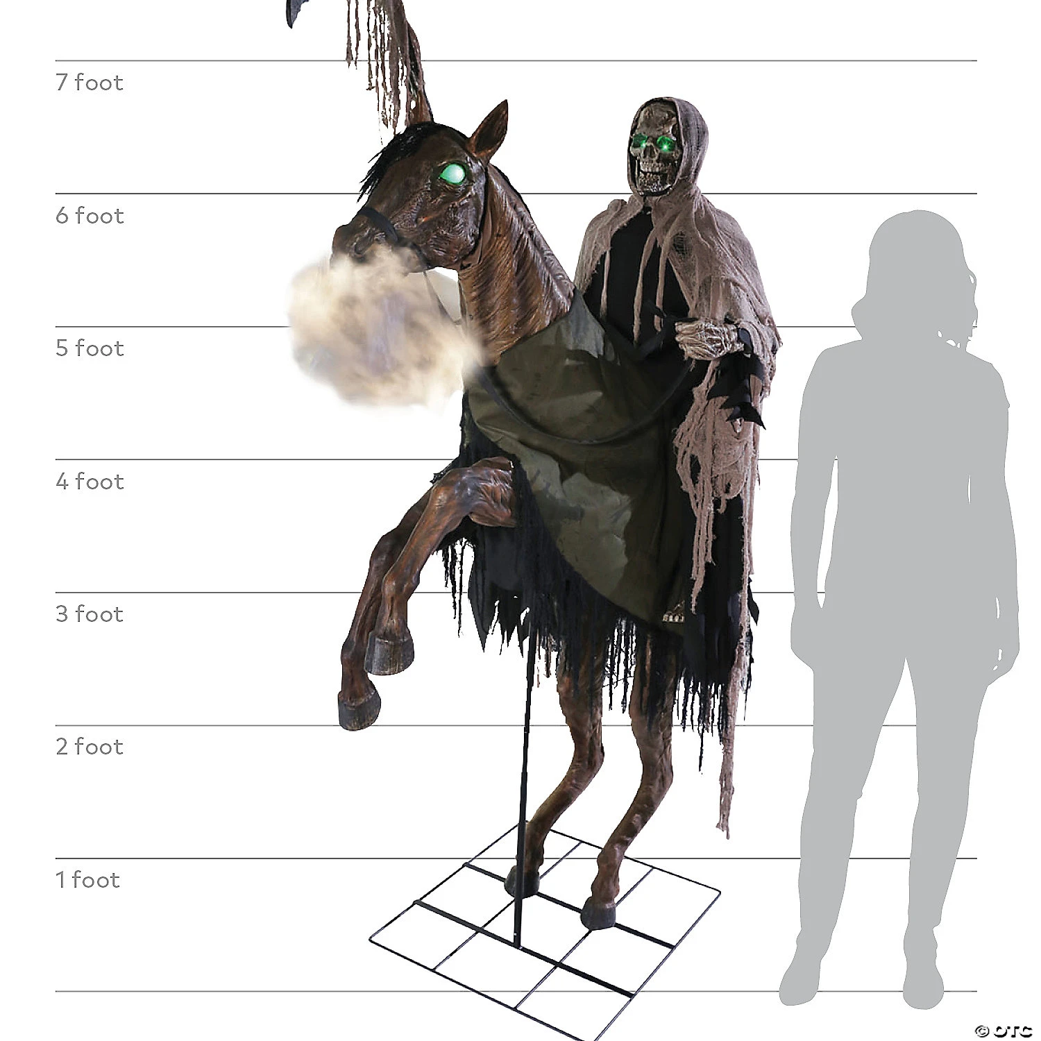 6.5' Reaper's Ride Animated Prop 3 6.5' Reaper's Ride Animated Prop - Image 3