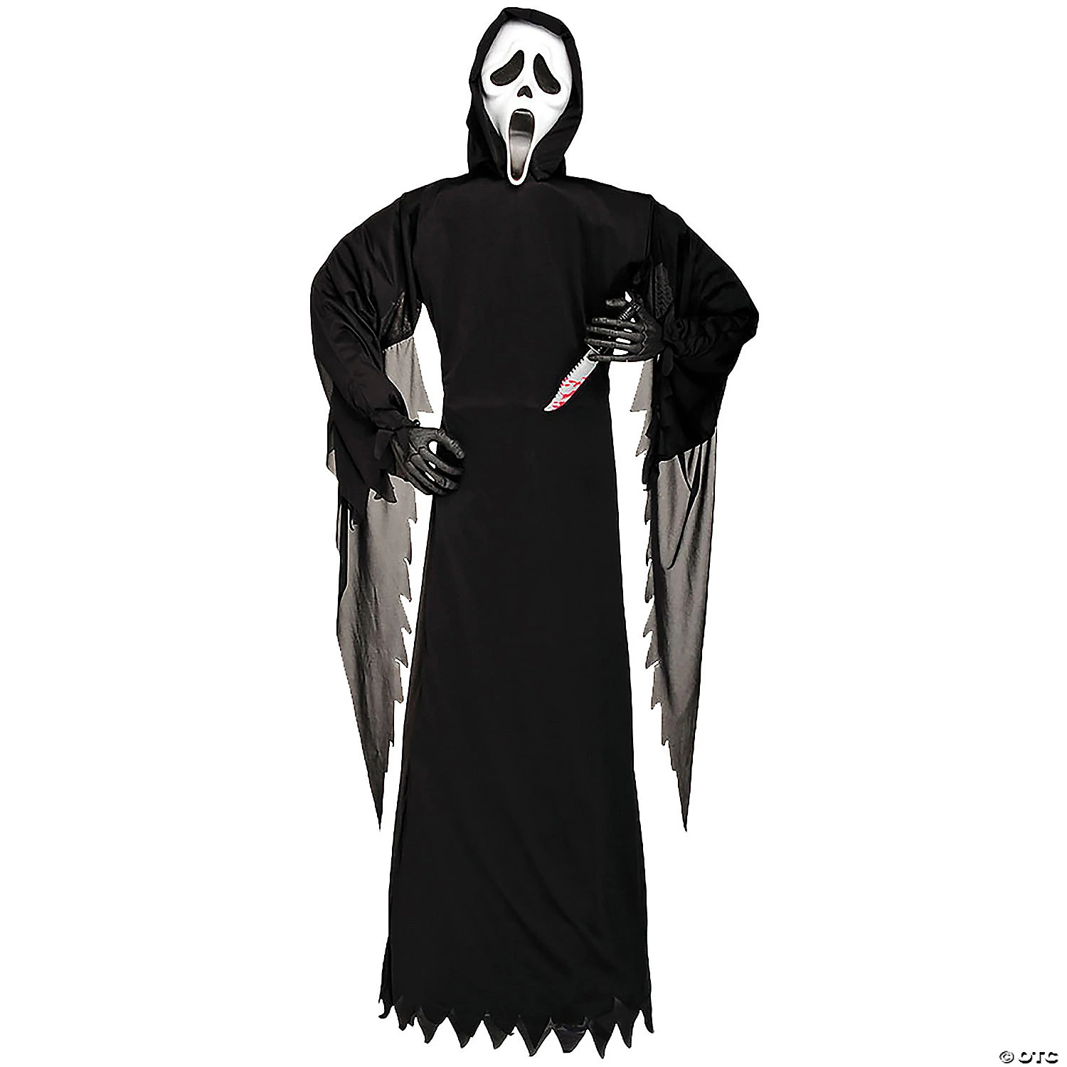 6' Scream Ghostface With Knife Decoration 2 6' Scream Ghostface With Knife Decoration - Image 2