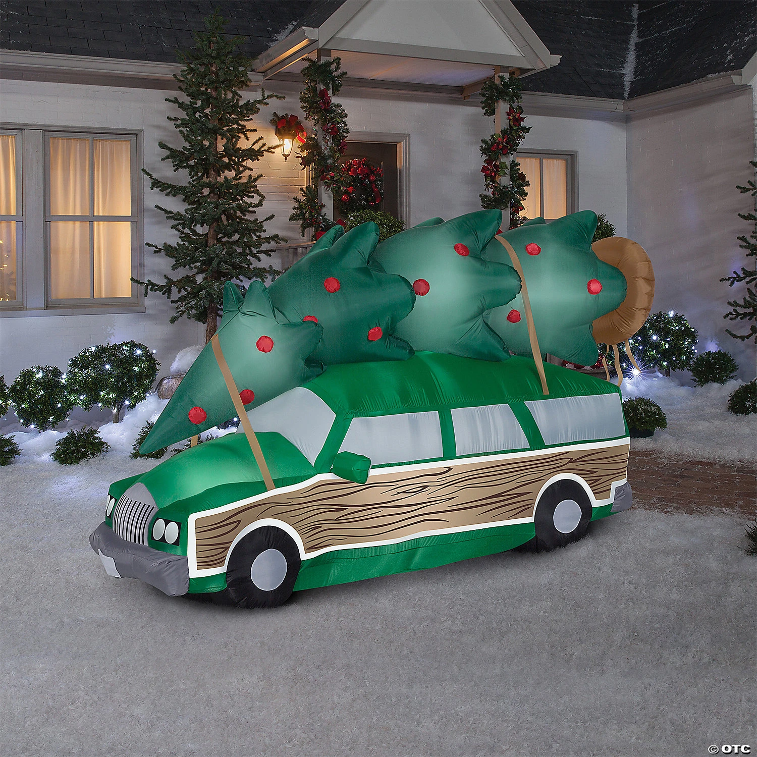 60" Blow Up Inflatable National Lampoon's Christmas Vacation Car With Tree Outdoor Yard Decoration 3 60" Blow Up Inflatable National Lampoon's Christmas Vacation Car With Tree Outdoor Yard Decoration - Image 3