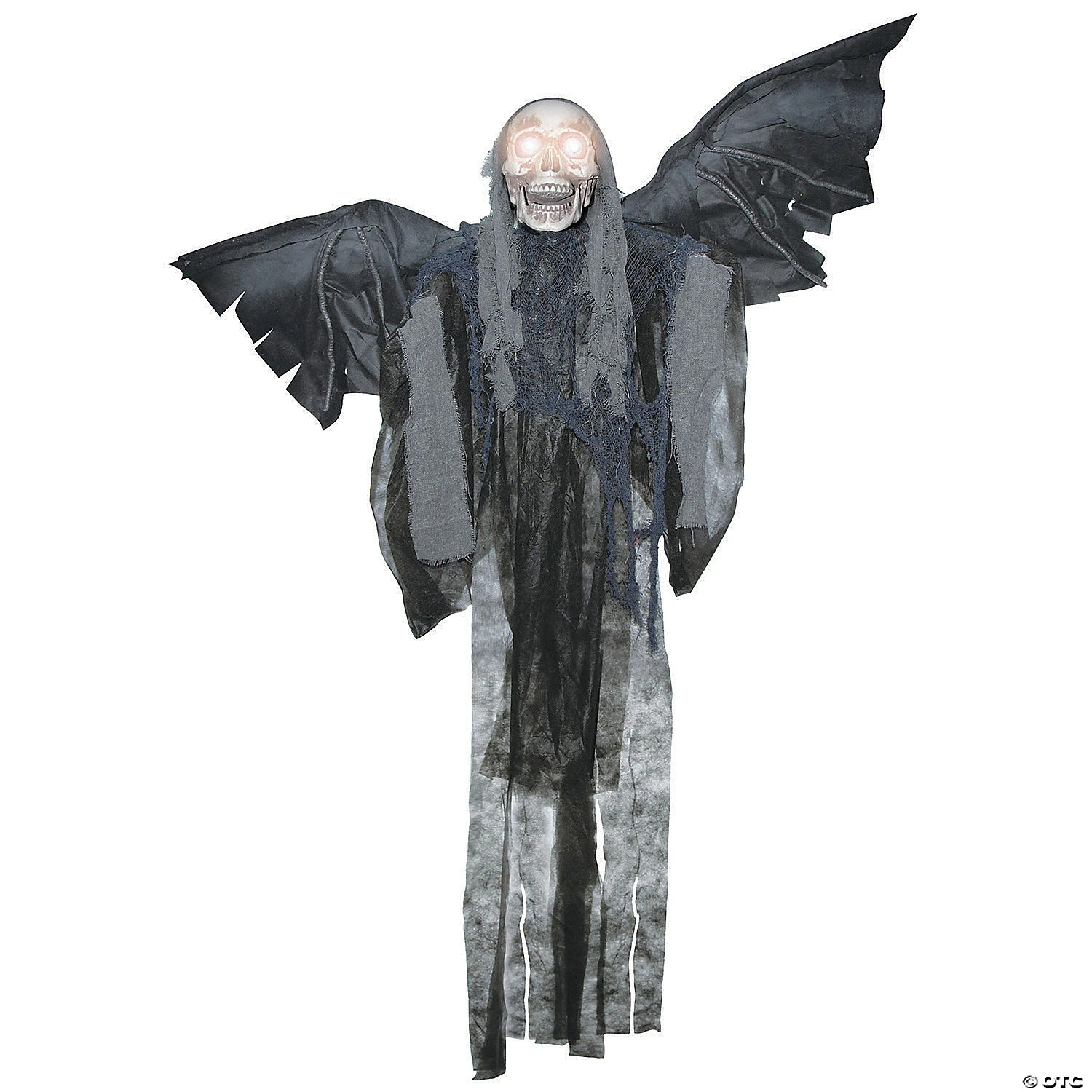 60" Hanging Talking Winged Reaper Prop 1 60" Hanging Talking Winged Reaper Prop