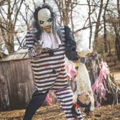 7' Animated Sweet Dreams Clown Prop