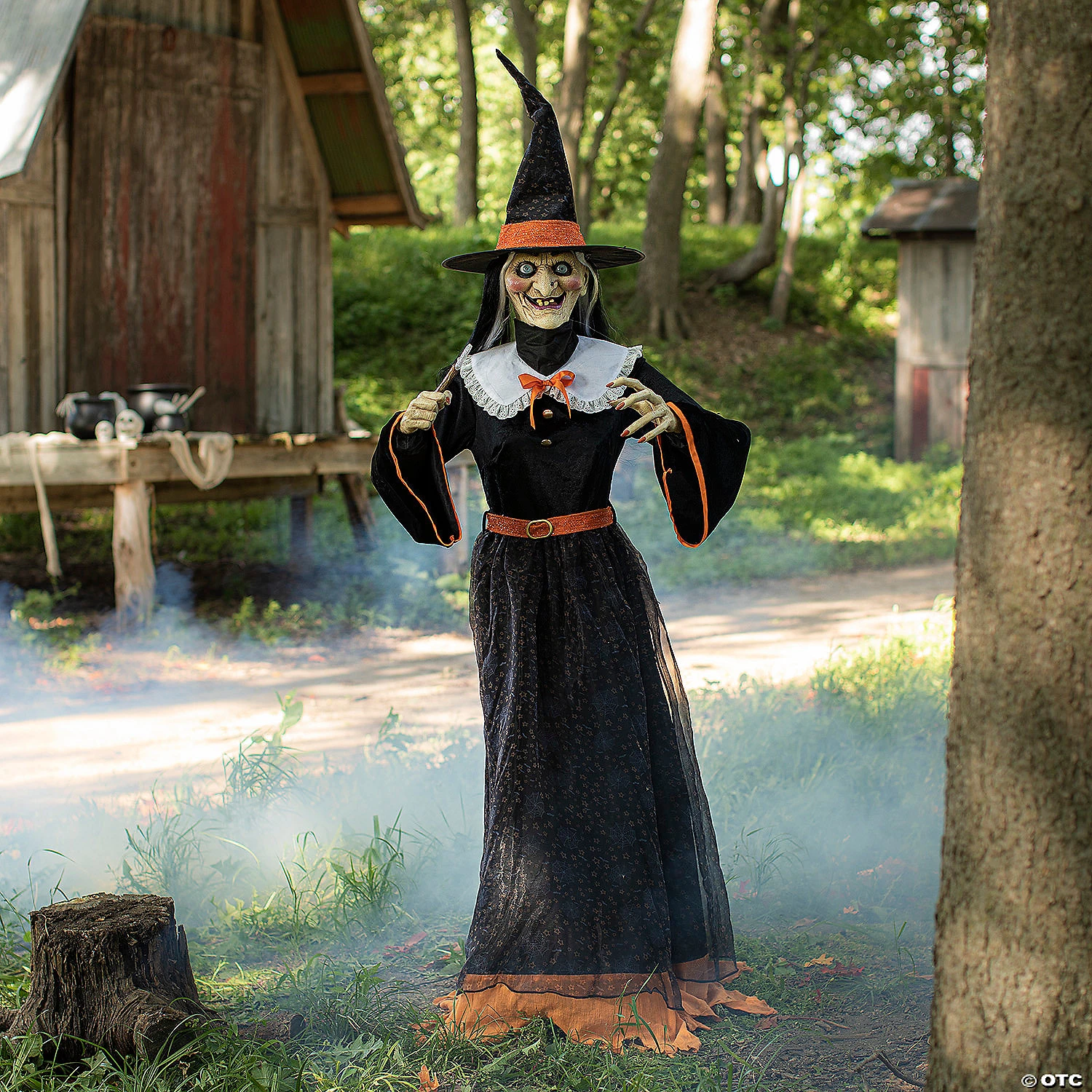 7' Animated Whimsical Witch 1 7' Animated Whimsical Witch
