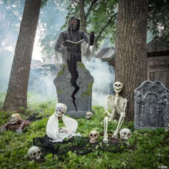 7 Ft. Soul Stealer Animated Prop Halloween Decoration 8 7 Ft. Soul Stealer Animated Prop Halloween Decoration -Spooky Fun Sales Store 7 ft soul stealer animated prop halloween decorationmr125150 a02