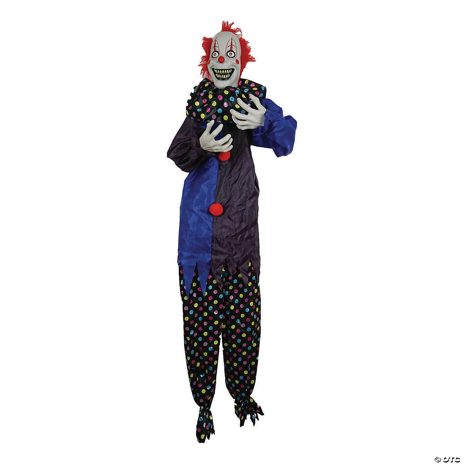 72" Hanging Shaking Clown Decoration 1 72" Hanging Shaking Clown Decoration