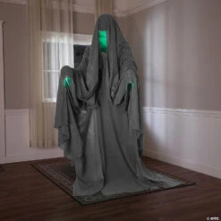 72" Hooded Phantom Animated Prop 9 72" Hooded Phantom Animated Prop -Spooky Fun Sales Store 72 hooded phantom animated propmr124858 a03
