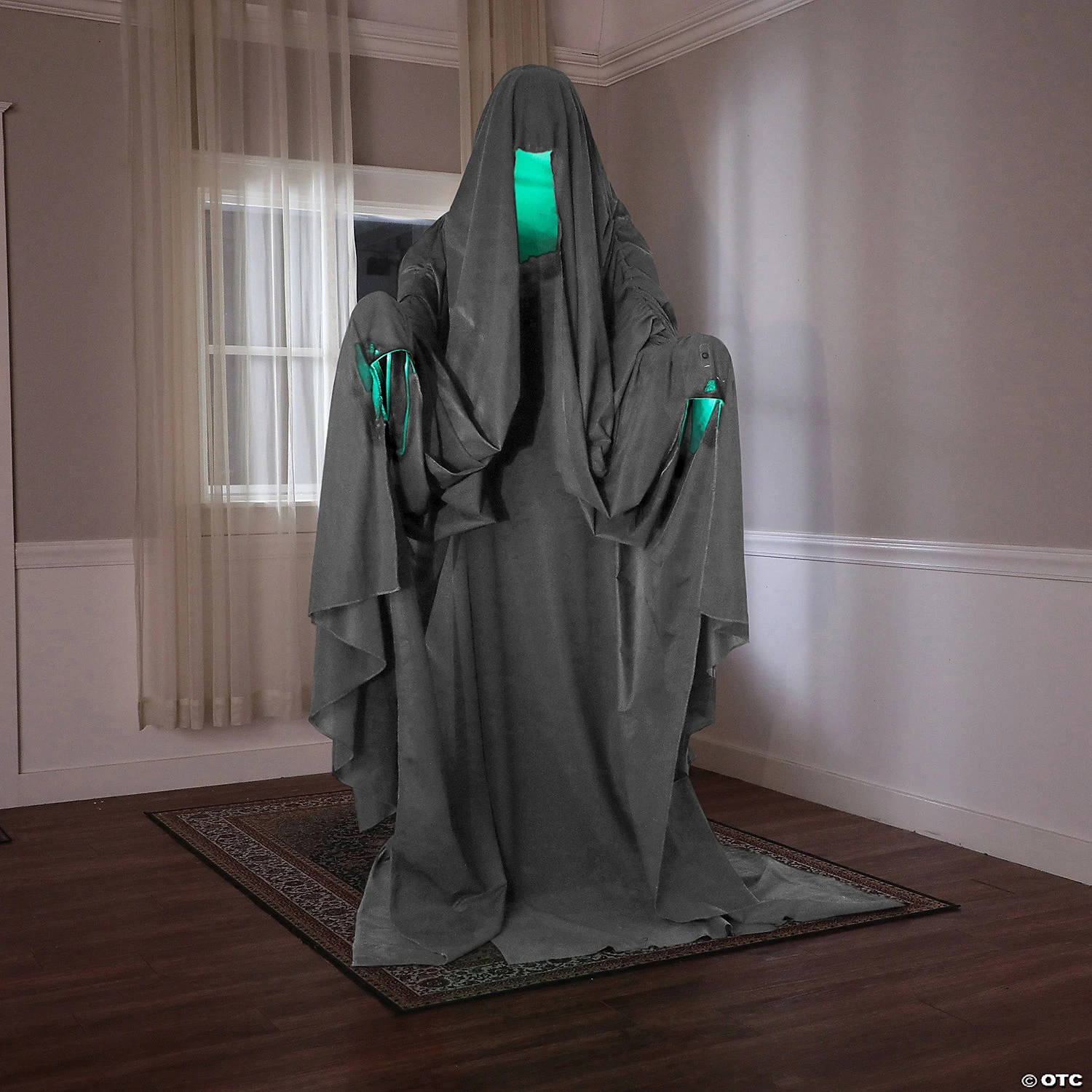 72" Hooded Phantom Animated Prop 1 72" Hooded Phantom Animated Prop