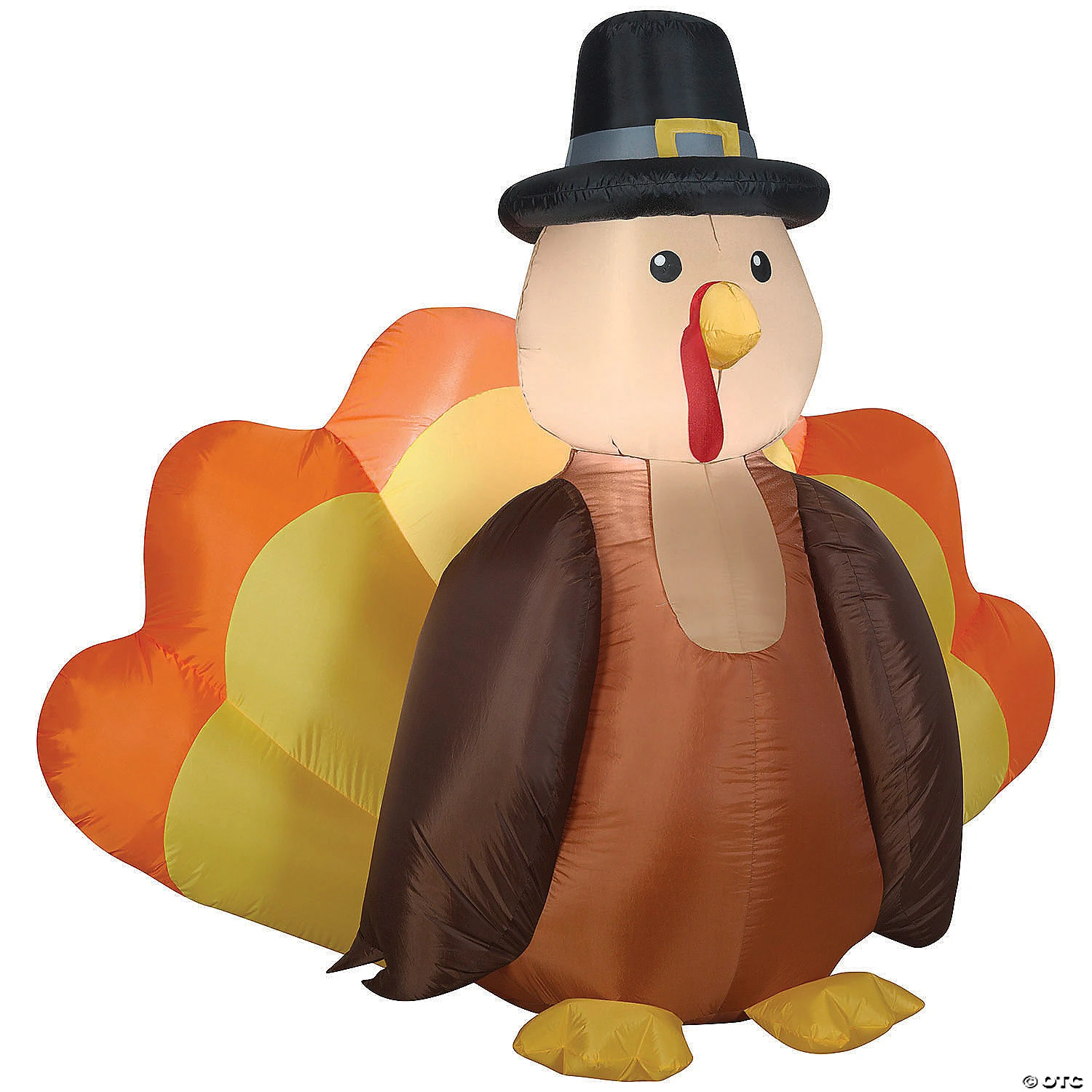 78" Blow-Up Inflatable Harvest Turkey With Built-In LED Lights Outdoor Yard Decoration 1 78" Blow-Up Inflatable Harvest Turkey With Built-In LED Lights Outdoor Yard Decoration