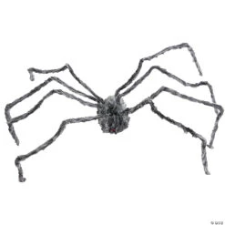 86" Giant Gray Spider Decoration 6 86" Giant Gray Spider Decoration -Spooky Fun Sales Store 86 giant gray spider decorationss75064 a02