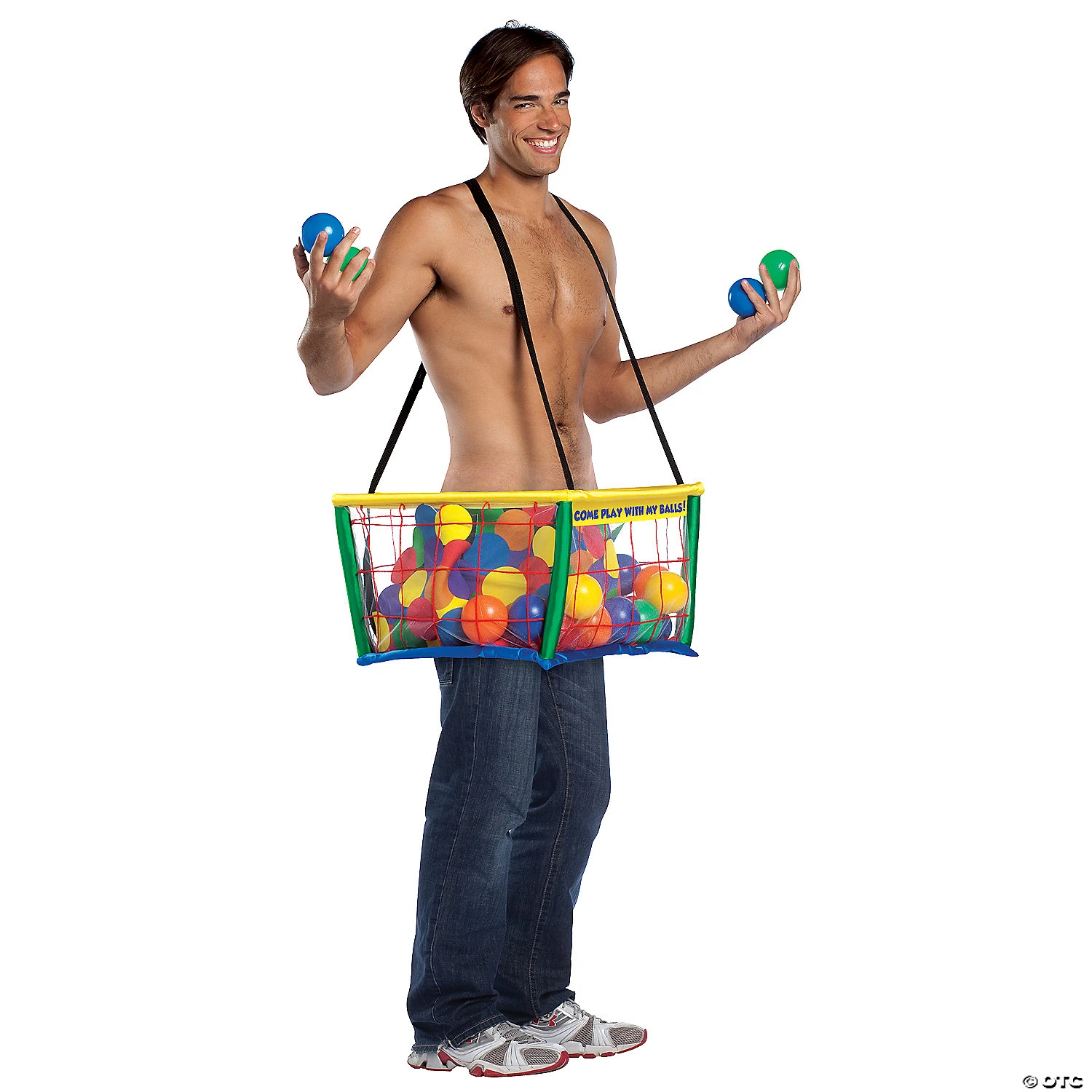 Adult Ball Pit Costume 1 Adult Ball Pit Costume