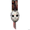 Adult's Friday The 13th Jason Voorhees Mask & Machete Kit