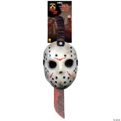 Adult's Friday The 13th Jason Voorhees Mask & Machete Kit