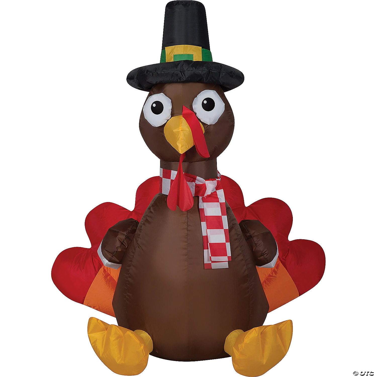 Airblown Turkey With Scarf Small 1 Airblown Turkey With Scarf Small