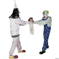 Animated Clown Tug Of War Prop 4 Animated Clown Tug Of War Prop -Spooky Fun Sales Store animated clown tug of war propmr124651 a01