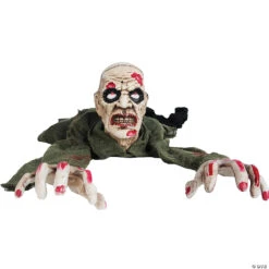 Animated Crawling Zombie Prop -Spooky Fun Sales Store animated crawling zombie propva1007 a02