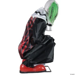 Animated Crouching Red Clown Prop -Spooky Fun Sales Store animated crouching red clown propmr124650 a02