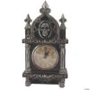 Animated Haunted Raven Clock Halloween Decoration