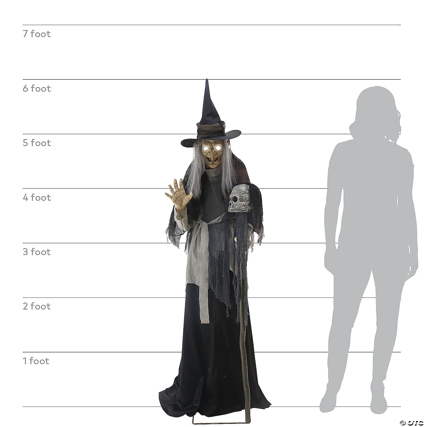 Animated Lunging Haggard Witch 5 Animated Lunging Haggard Witch - Image 5