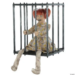 Animated Screaming Caged Kid Walk Around Accessory -Spooky Fun Sales Store animated screaming caged kid walk around accessorymr123358 a03