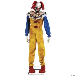 Animated Twitching Clown Halloween Decoration -Spooky Fun Sales Store animated twitching clown halloween decorationmr124395 a01