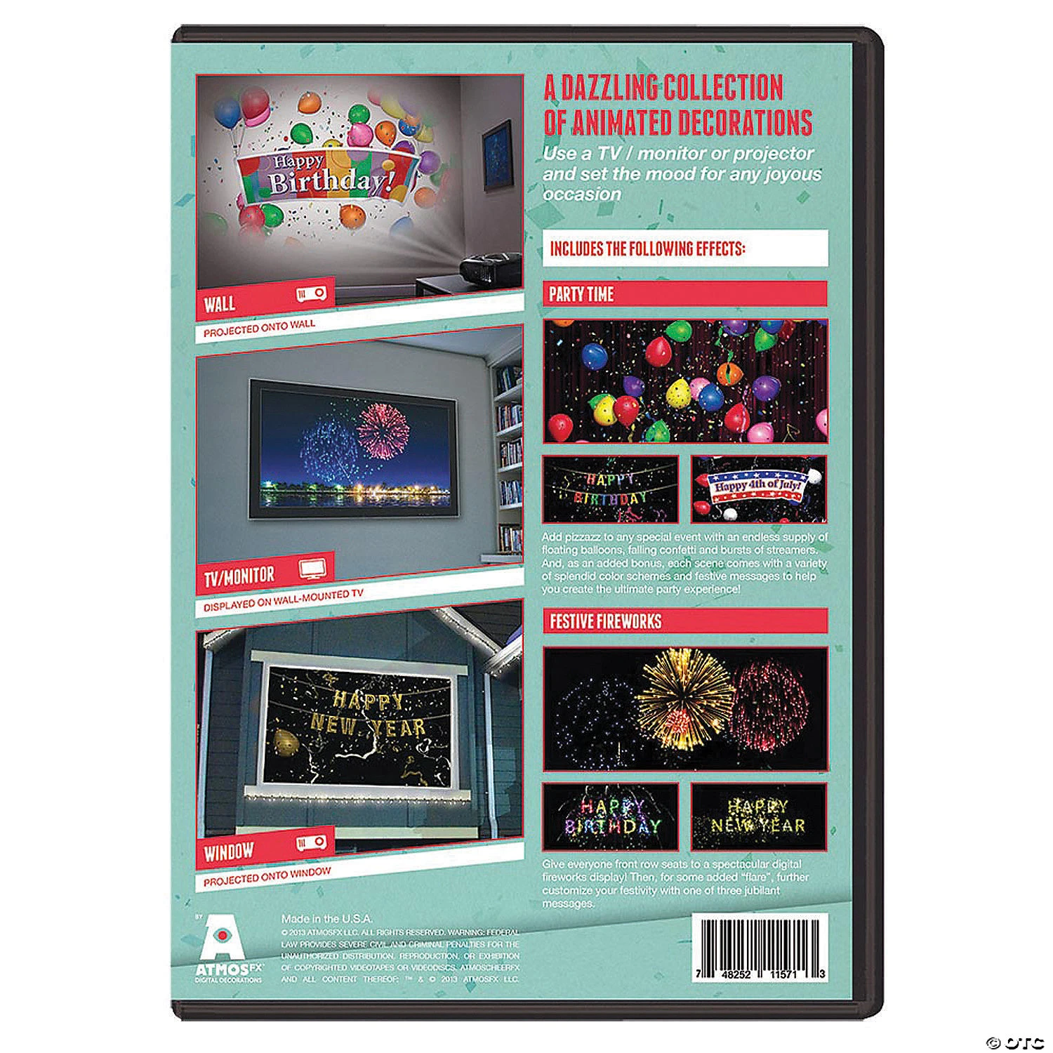 AtmosFEARfx Celebrations Party Time 2 AtmosFEARfx Celebrations Party Time - Image 2