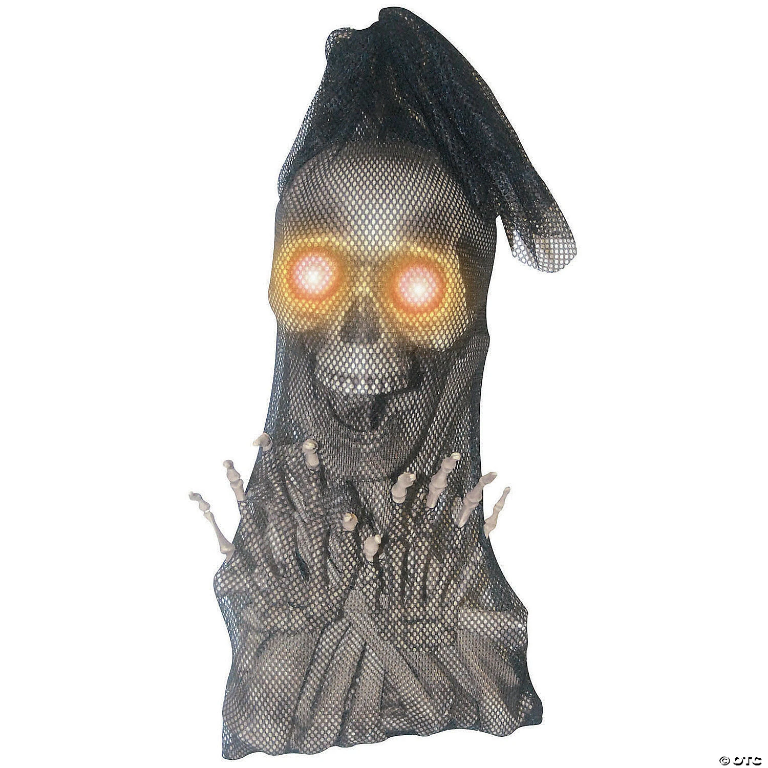 Bag Of Bones With Light-Up Eyes Halloween Decoration 1 Bag Of Bones With Light-Up Eyes Halloween Decoration