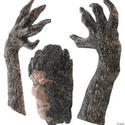Creepy Living Tree Decoration Set - 3 Pc. -Spooky Fun Sales Store creepy living tree decoration set 3 pcsew82378 a02