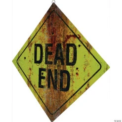 Dead End Sign 6 Dead End Sign -Spooky Fun Sales Store dead end signss71930 a02