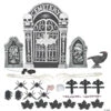 Graveyard Halloween Decoration Set - 24 Pc.